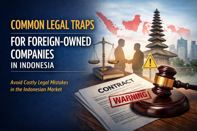 Common Legal Traps for Foreign Owned Companies in Indonesia