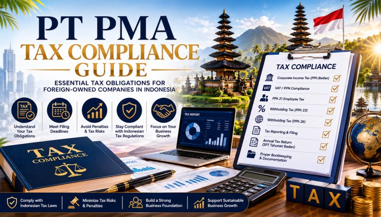 PT PMA Tax Compliance Guide Essential Tax Obligations for Foreign Owned Companies in Indonesia